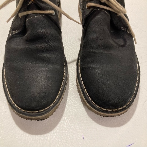 GRAVITY POPE Sz 40 Chukka Lace Up Leather Rubber Soles  Boots - Picture 4 of 11